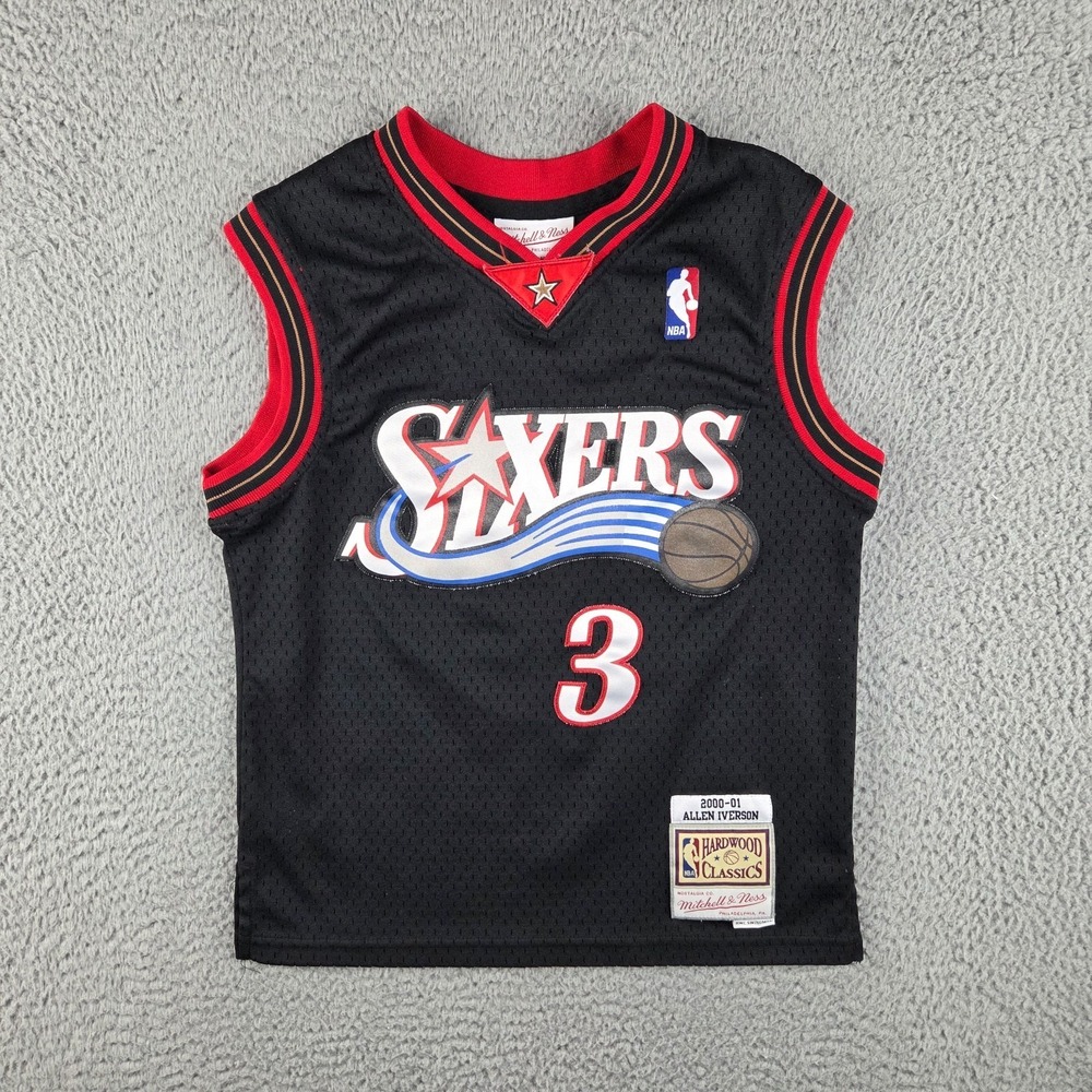 Philadelphia 76ers Allen Iverson #3 Mitchell & Ness Youth Size S (8) Jersey